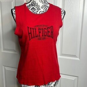 Tommy Jeans Vintage Red Tank Top Sleeveless M